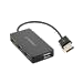 gembird 4-Port-USB-Hub, schwarz
