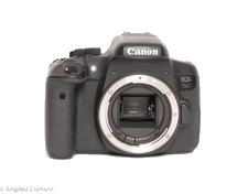 Canon EOS 750D SLR Digitalkamera Gehäuse, gebraucht, vom Canon Fotofachhandel