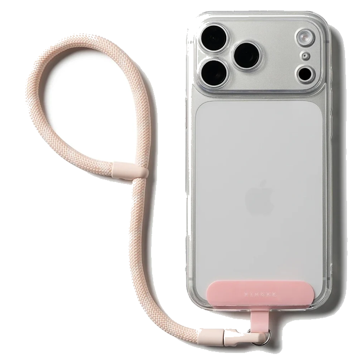 Ringke Link Flow P-Type Telefonkordel, Rosa