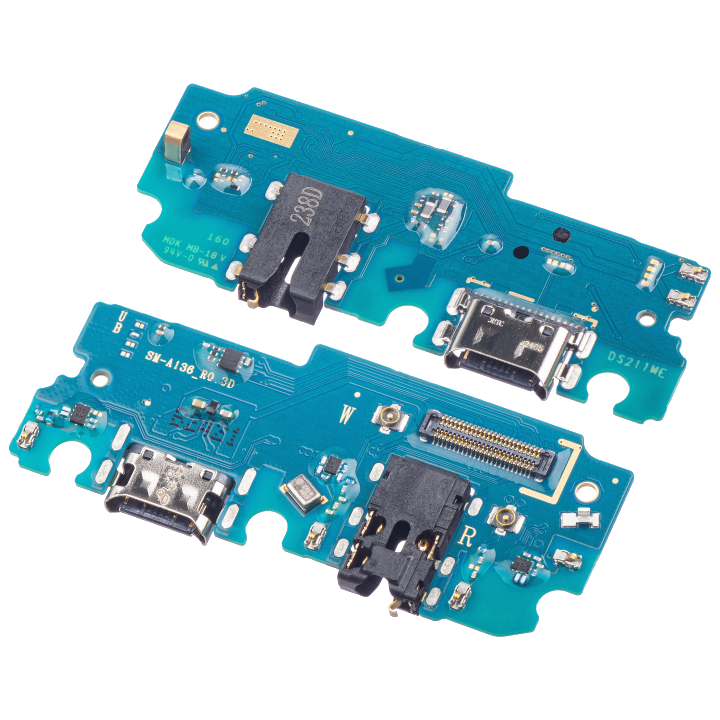 Ladebuchse / Audio / Mikrofon Platine für Samsung Galaxy A13 5G A136 | Service Pack