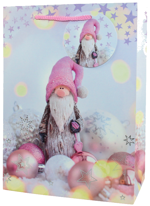 CACTUS Weihnachts-Geschenktüte , Wichtel, , mittel