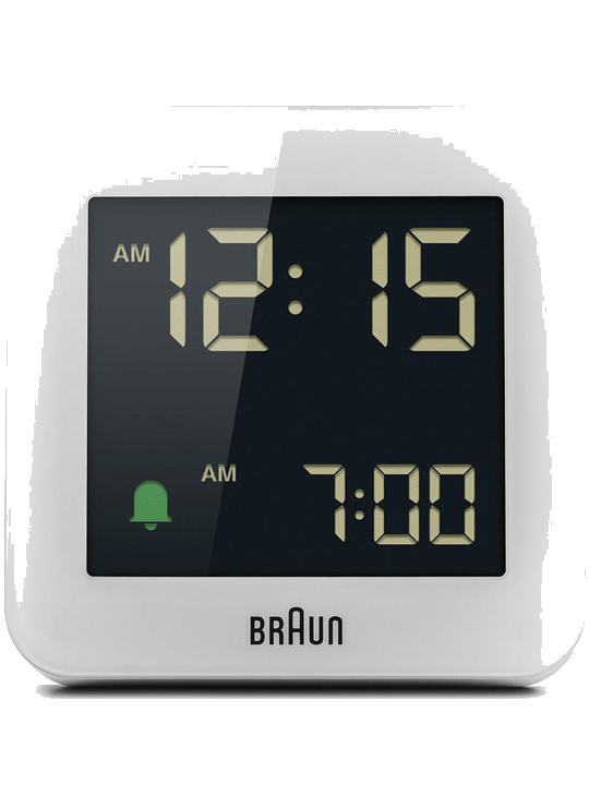 Braun BC09W Klassik digitaler Wecker