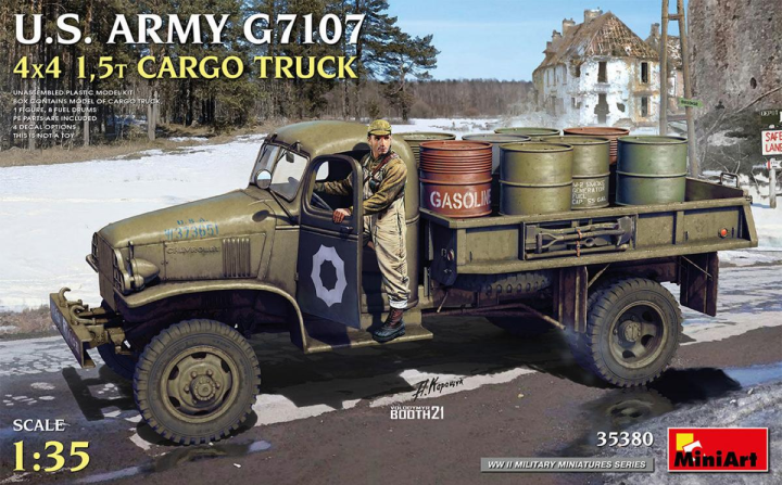 U.S. Army G7107 - 4x4 1,5t Cargo Truck