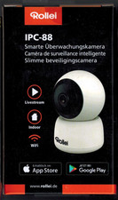Überwachungskamera Rollei IPC-88 Bewegungserkennung Livestream Indoor WIFI NEU