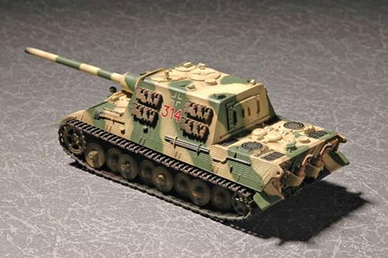 German Sd.Kfz 186 Jgdtiger wZimmerit Porsche gear