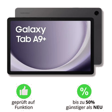 Samsung Galaxy Tab A9+ Plus 11" WiFi Tablet Graphite 64 GB Grau 4GB Ram Sehr Gut