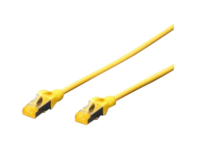 Digitus Patch-Kabel RJ-45 (M) zu RJ-45 (M) 2m Kupfer S/FTP Cat 6a gelb (DK-1644-A-020/Y)
