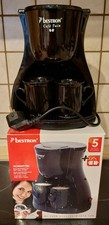 Duo Kaffeemaschine Bestron ACM8007BE 450 Watt + 2 Tassen
