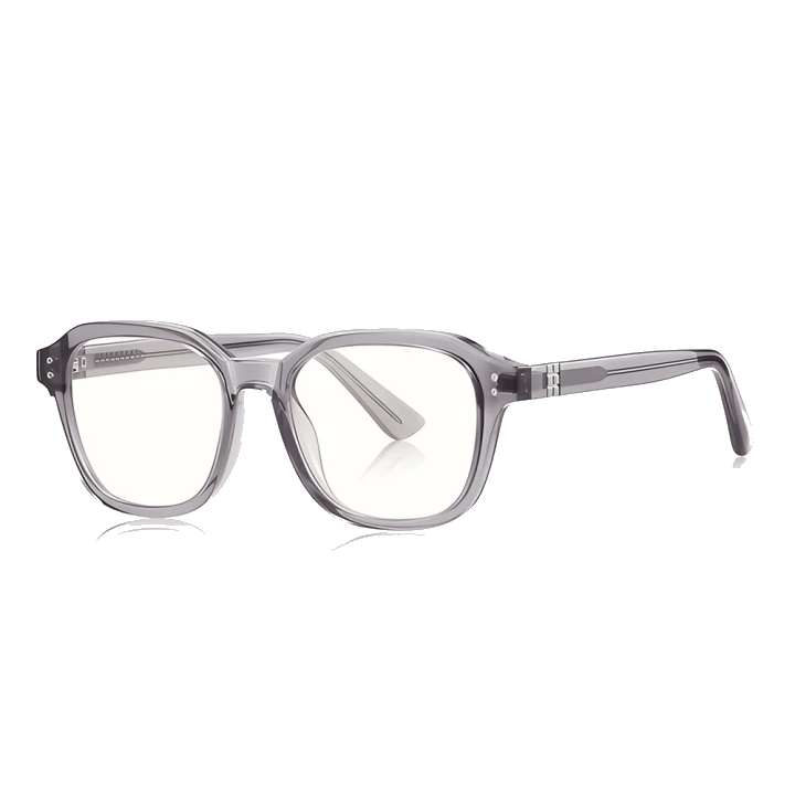 Computerbrille für Männer Techsuit 2227, Anti-Blue Light, Grau