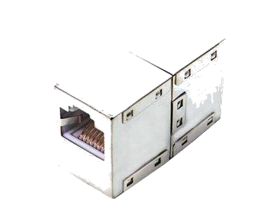 Logilink Patchkabelverbinder 1:1 2x RJ45 Cat.6 UTP, schwarz