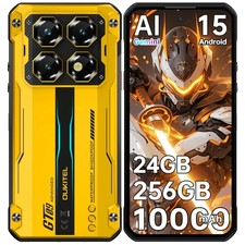 OUKITEL WP60 Outdoor Handy 5G 24GB+256GB 7.2" IP68/IP69K Smartphone Ohne Vertrag