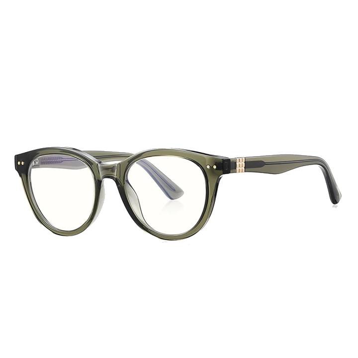 Computerbrille für Männer Techsuit 2231, Anti-Blue Light, Grün