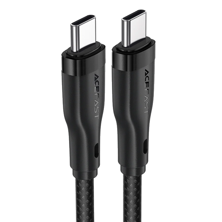 USB-C Daten- und Ladekabel - USB-C Acefast C8-03, 60W, 1.2m, Schwarz