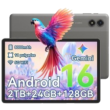 TABWEE Android 16 Tablet 11 Zoll 24GB+128GB 8000mAh 5G Wifi Doppelkamera