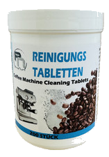 200 Reinigungstabletten für Kaffeevollautomaten Bosch Jura Melitta Siemens