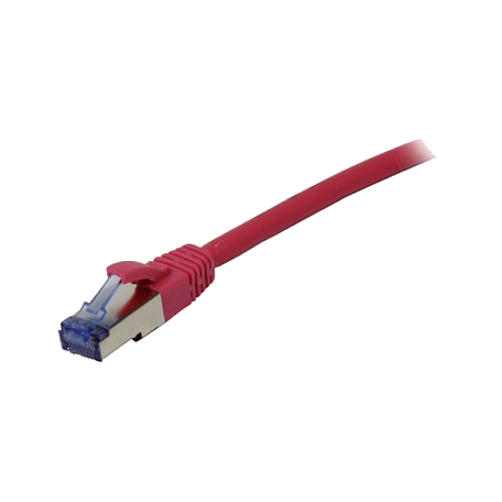 Synergy21 Patchkabel RJ45, CAT6A 500Mhz, 1,5m, pink, S-STP(S/FTP), Komponent getestet(GHMT certified), AWG26,