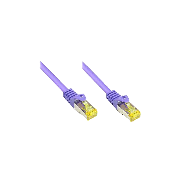 Good Connections Patchkabel m. Cat.7 Rohk. violett 1m
