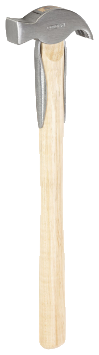 PICARD Hufhammer 350g Deutsche Form Holzstiel mit Federkern Nr. 30a