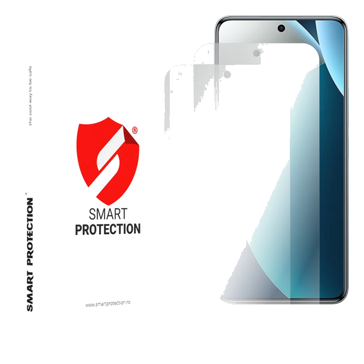 Displayschutzfolie Smart Protection Premium Classic für Xiaomi Redmi Note 15 Pro 4G, Kunststoff, Set mit 2 Stück