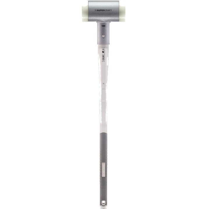 HALDER SUPERCRAFT Vorschlaghammer Ø 100 mm rückschlagfrei mit 3-Komponentenstiel 7,3 kg