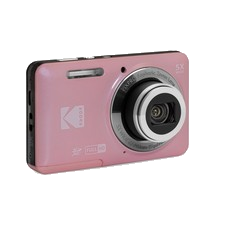 Kodak PIXPRO FZ55 pink Kompaktkamera 16MP 5x Zoom Full HD Video leicht NEU OVP