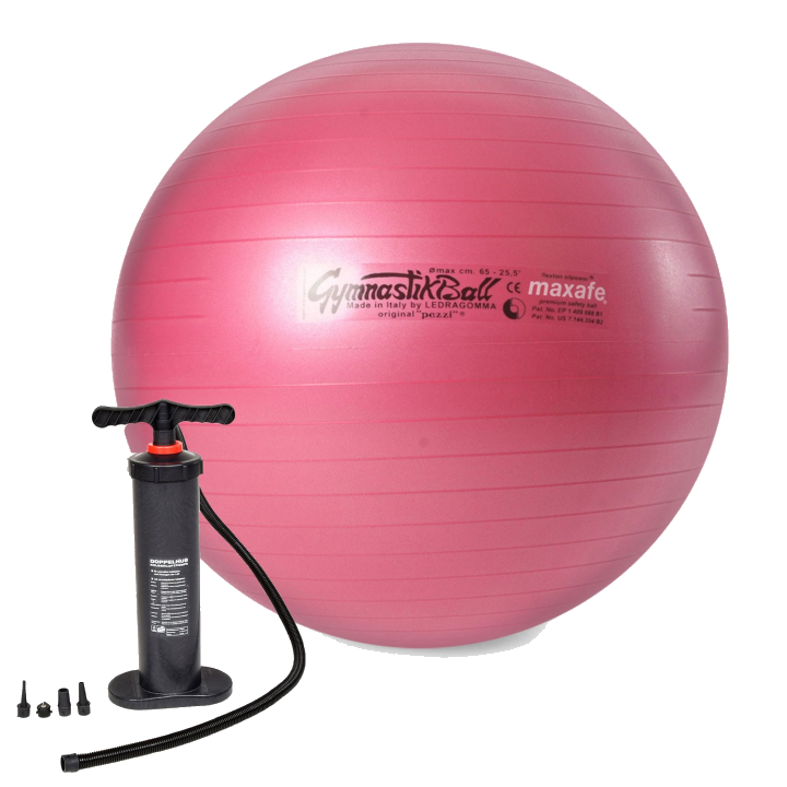 Original Pezzi® Gymnastikball MAXAFE m. Standpumpe