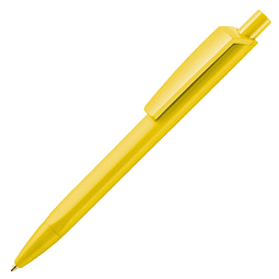 RITTER PEN Druckkugelschreiber TriStarSoft, blaue Mine, gelb