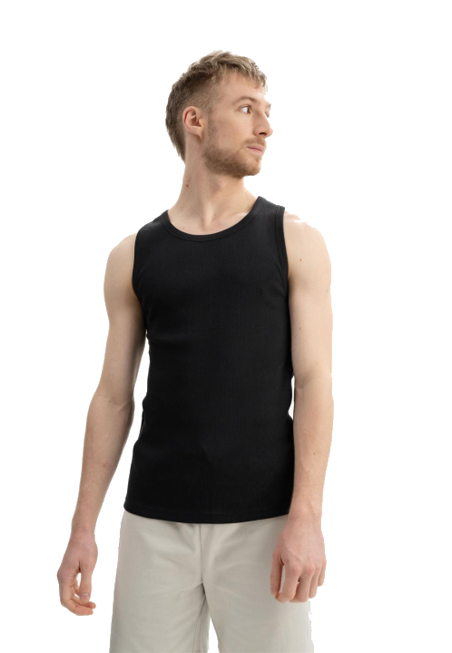 MELA Ripp Tanktop Style OSHIN aus 100% Bio-Baumwolle