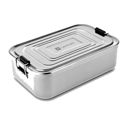 ROMINOX® Lunchbox Quadra XL, silber