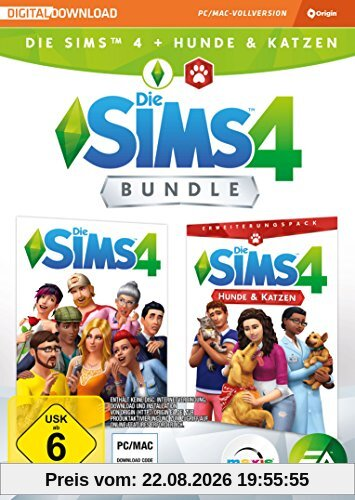 Die Sims 4 + Hunde & Katzen Bundle - [PC - Code in a Box]