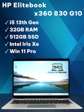 HP Elite X360 830 G10 2in1 i5-1335u 32GB RAM 512GB SSD FullHD Touch