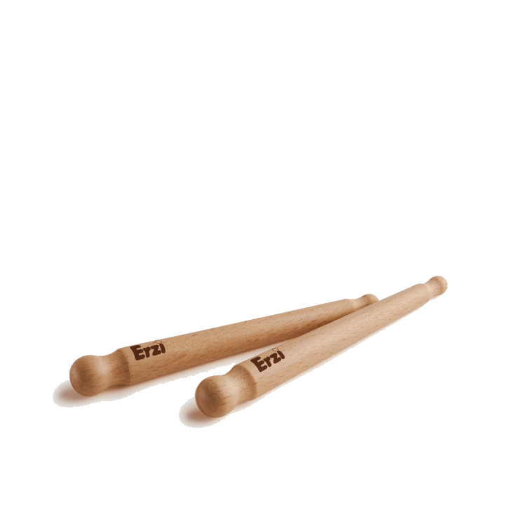 Erzi Woodroll Massagestäbchen, 2er Set - 11,5 cm
