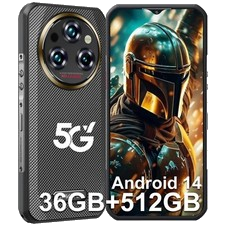 2025 OUKITEL WP35 PRO Smartphone Handy Ohne Vertrag 36GB+512GB 11000mAh Handy 5G