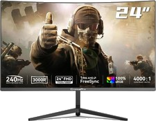 24 Zoll Curved Gaming Monitor, 240Hz, 1ms MPRT, AMD FreeSync, FHD 1920 x 1080