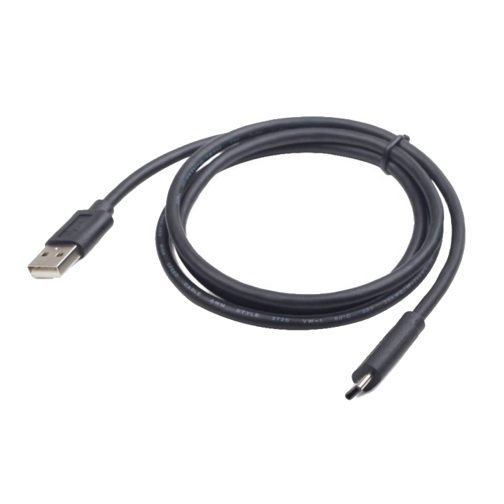gembird USB-Kabel 2.0 auf Type-C Kabel (AM/CM) 1,8m