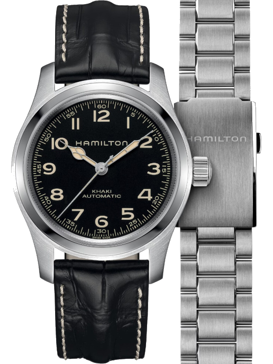 Hamilton H70605732 Herrenuhr Khaki Field Murph Automatik Set 42mm 10ATM