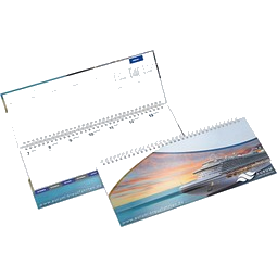 Geiger-Notes Tisch-Querkalender Master Cover-Star Bestseller mit Register, gloss, inkl. Digitaldruck