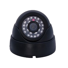 Dome CCTV Farb Überwachungs-Kamera Cam Indoor 420TVL 24 LED Nacht IR