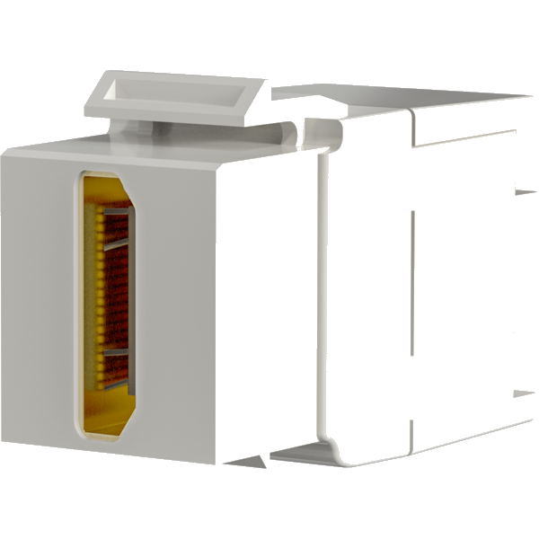 Keystone Einbauadapter HDMI A - A, weiß