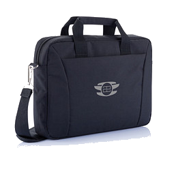 XD COLLECTION Messe Laptoptasche 15,4 Zoll PVC frei, schwarz