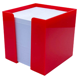 Werbe-Set: 108 Zettelboxen, inkl. Druck, rot