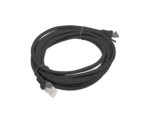 LANBERG Patchkabel CAT.6 UTP 3,0m Fluke Zertifikat sw