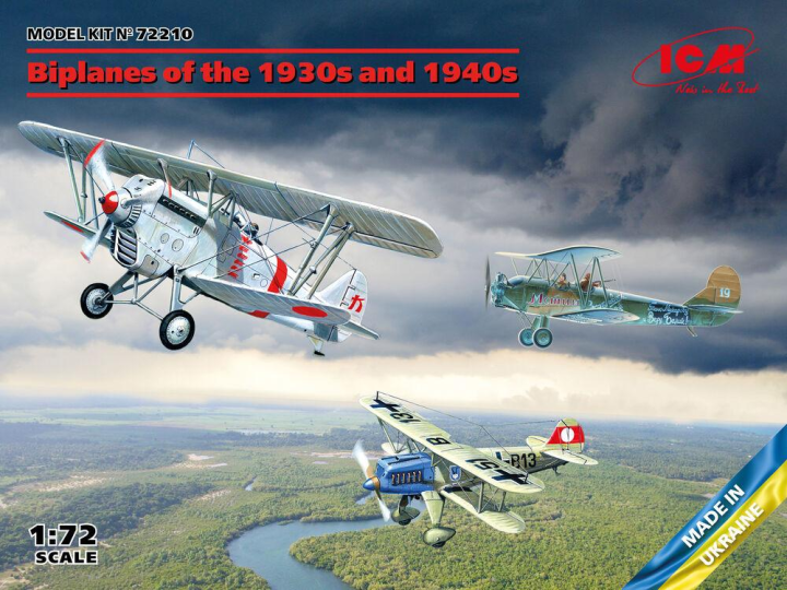 Biplanes of the 1930s and 1940s (Bü-51A-1, Ki-10-II, U-2/Po-2VS)
