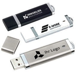 USB-Stick Budget, 4 GB, silber
