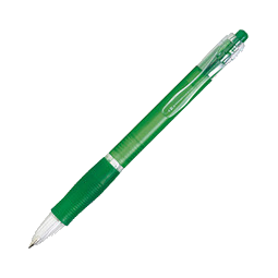 BIC® Kugelschreiber Clic Pen, blaue Mine, grün-frosted