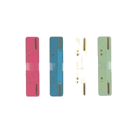 Herlitz Heftstreifen Karton 3,4x15cm f.sort Kartondeckleiste