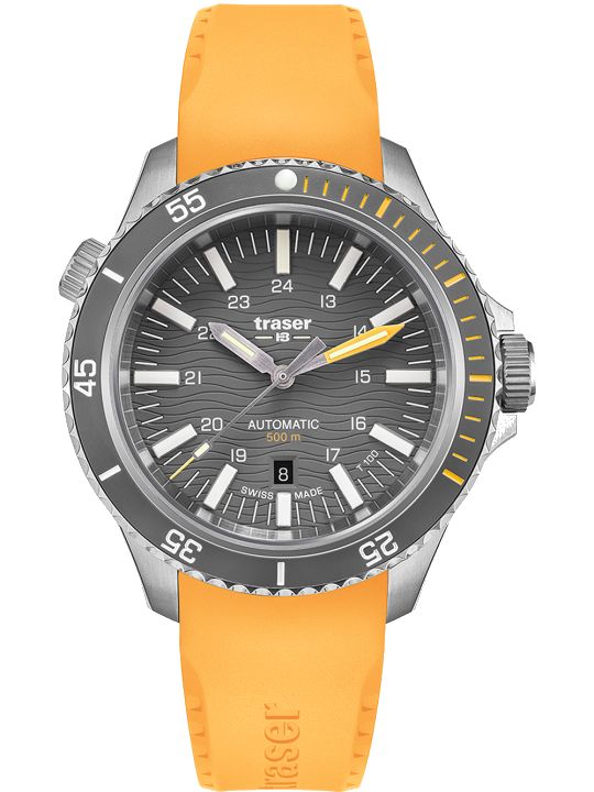 Traser H3 110331 P67 Diver Automatik T100 Grey Herrenuhr 46mm 50ATM