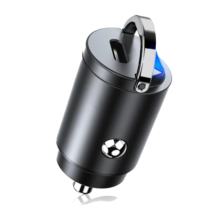 Auto-Ladegerät Techsuit C5 NanoVolt, 30W, 3A, 1 x USB-C, Schwarz