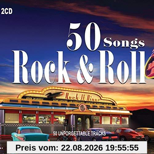 2CD 50 Songs Rock & Roll, Elvis Presley,Pete Johnson, Chuck Berry, Ray Charles, Rock Roll Music