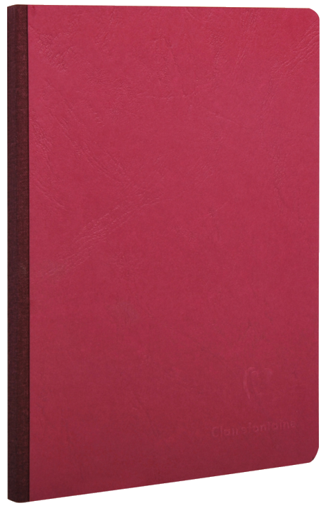 Clairefontaine Notizbuch AGE BAG, DIN A5, blanko, rot